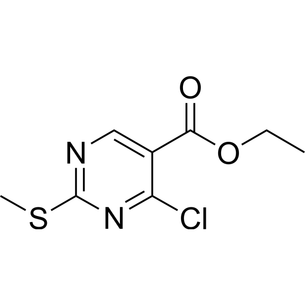 Ethyl 4-chloro-2-(methylthio)pyrimidine-5-carboxylate 5909-24-0